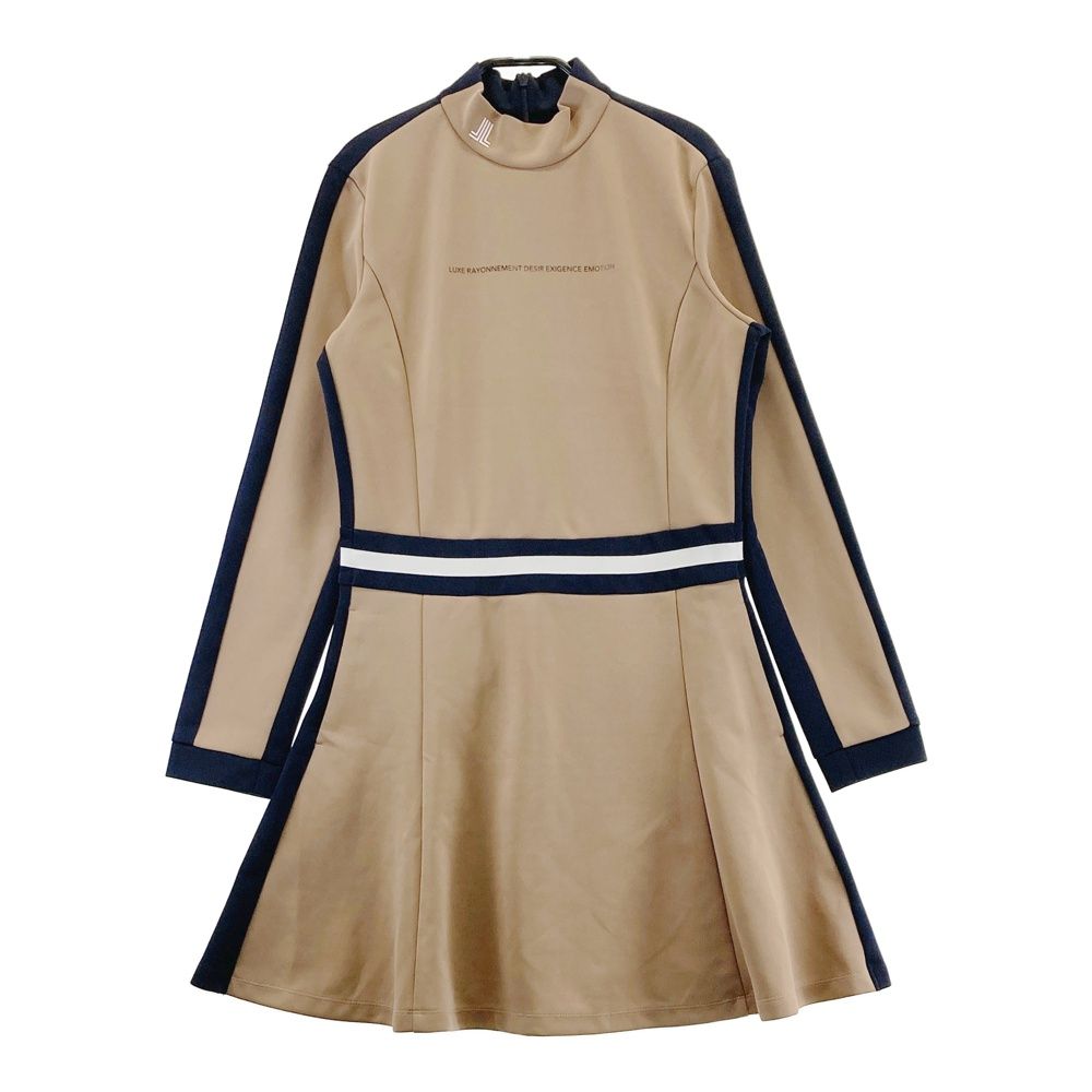サイズ：S LANVIN SPORT ランバン スポール ハイネック 長袖ワンピース