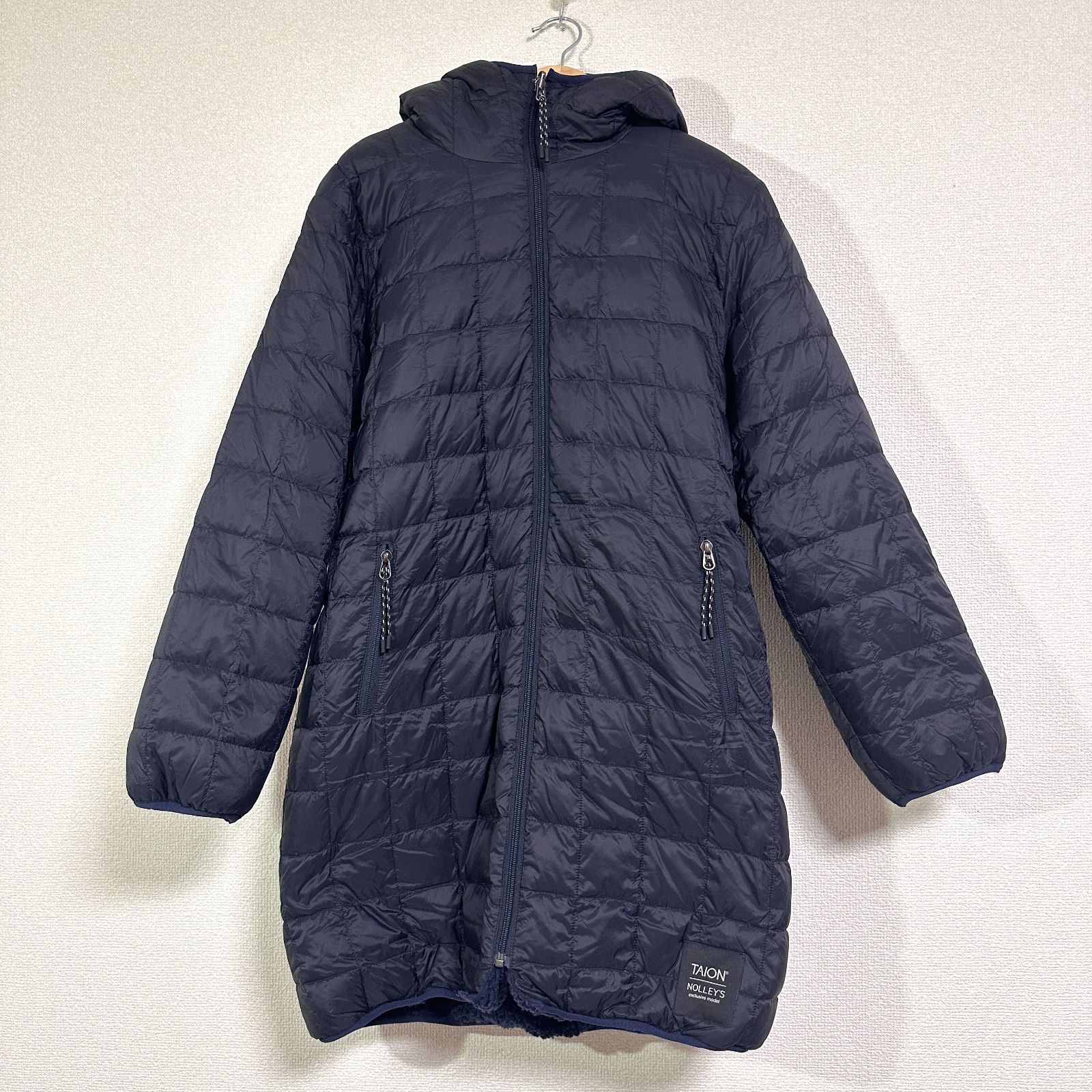 訳あり ノーリーズ別注 24AW TAION ボア×ダウンフードコート 