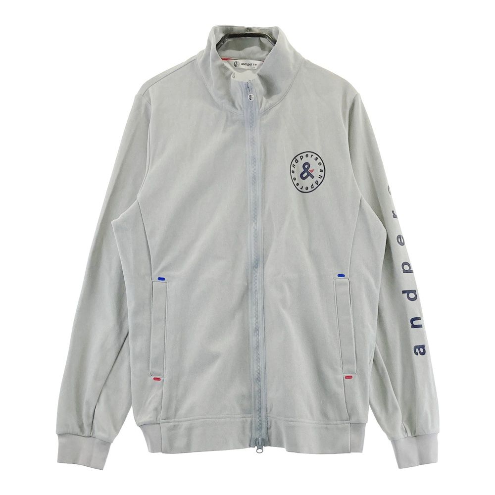 and per se グレー ジャケット M サイズ：L AND PER 割引 SE アンパスィ 2023年 ジップジャケット