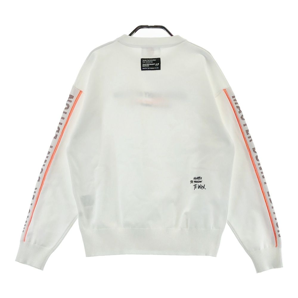 新品　マスターバニー　ニットセーター　サイズ1 レディース　ホワイト サイズ：1 MASTER BUNNY EDITION マスターバニーエディション 2024年
