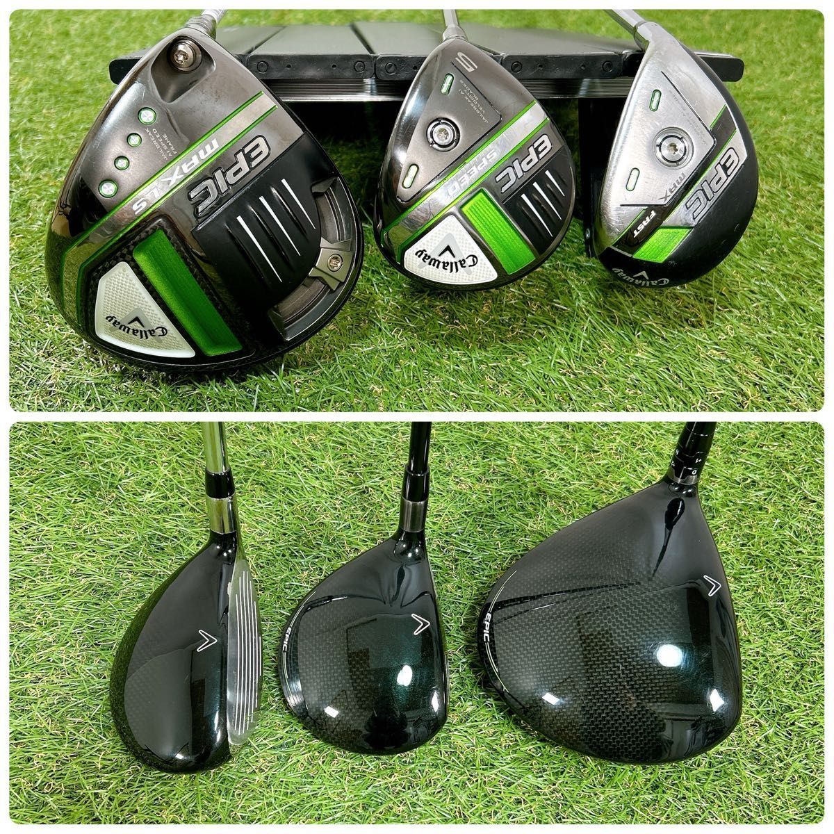 EPIC キャロウェイ エピック　ゴルフクラブ　フルセット　メンズ　初心者　S EPIC エピック キャロウェイ ゴルフ クラブセット メンズ 初心者 右 S