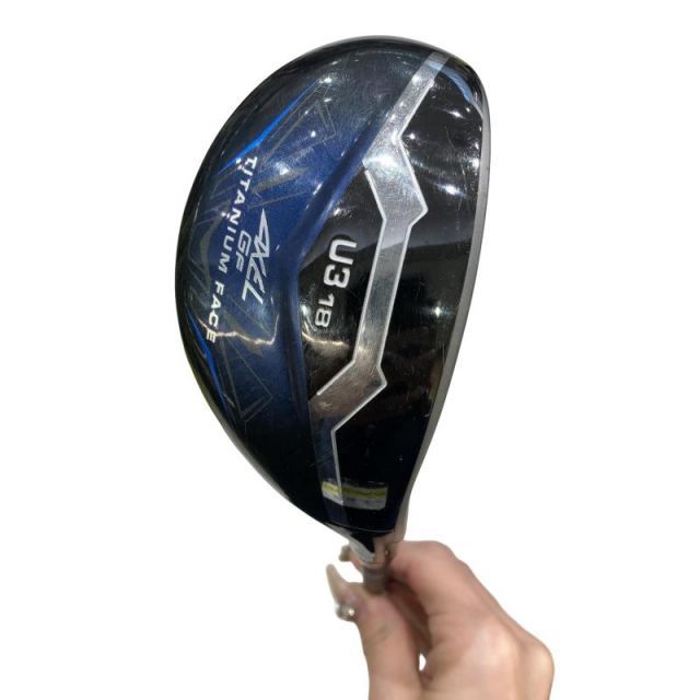 【中古ゴルフクラブ】つるや　AXCEL　AXEL GF ユーティリティ VANQUISH　シャフト：VANQUISH 中古】 つるや AXEL GF U3 ユーティリティ UT GF VANQUISH
