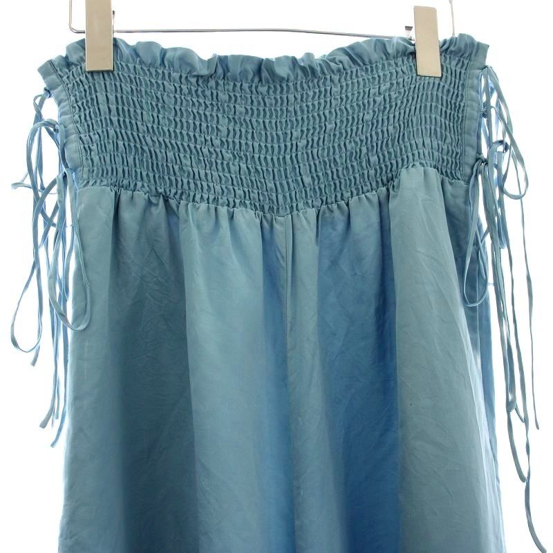 マメクロゴウチ Mame Kurogouchi シルクワイドパンツ イージーパンツ