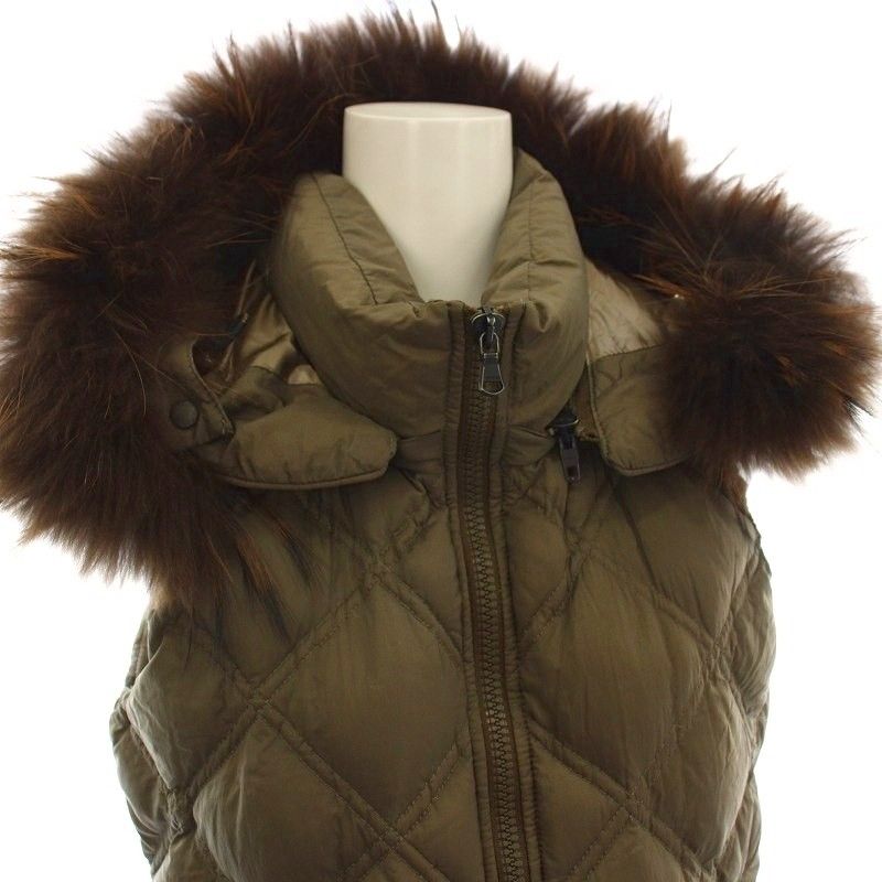 タトラス TATRAS DESDEMONA ダウンベスト ナイロン ファー フード 01