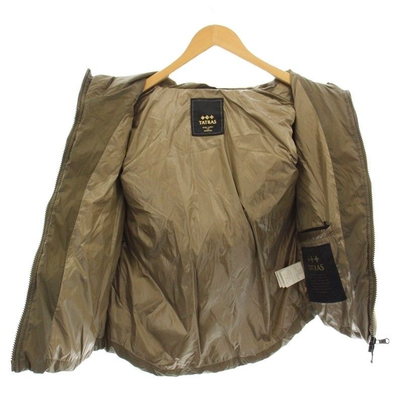 タトラス TATRAS DESDEMONA ダウンベスト ナイロン ファー フード 01