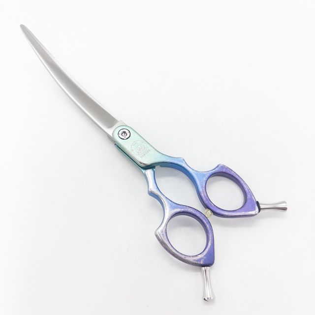 ArieS トリミングシザー アルミカーブ6.5インチ カーブシザー　トリミング ArieS トリミングシザー アルミカーブ6.5インチ カーブシザー