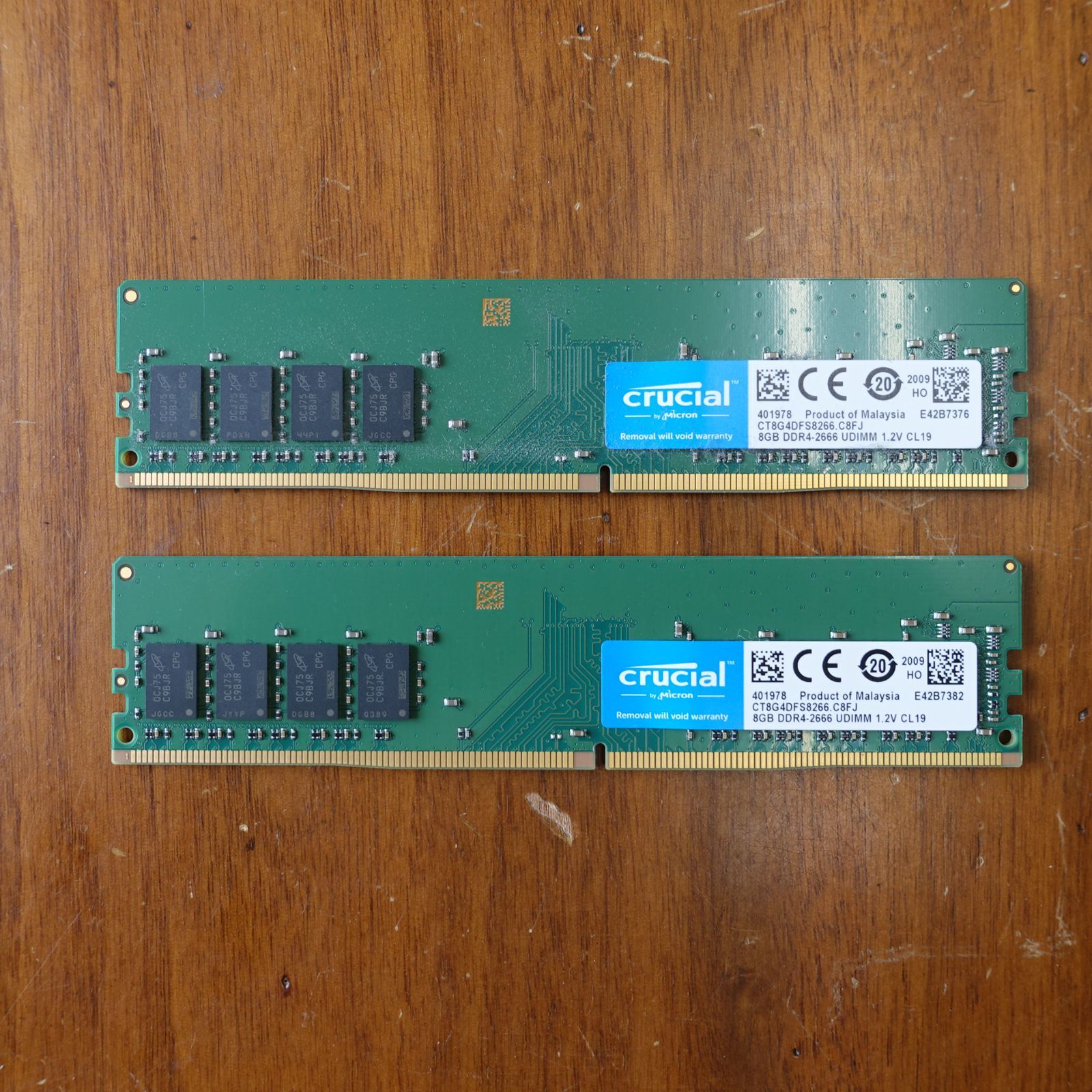Crucial メモリ DDR4-2666 8GBx2枚 Crucial デスクトップ用増設メモリ