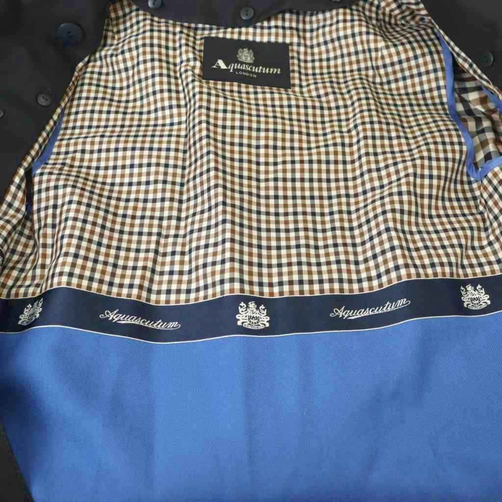 アクアスキュータム AQUASCUTUM ライナー付き トレンチコート ライナー