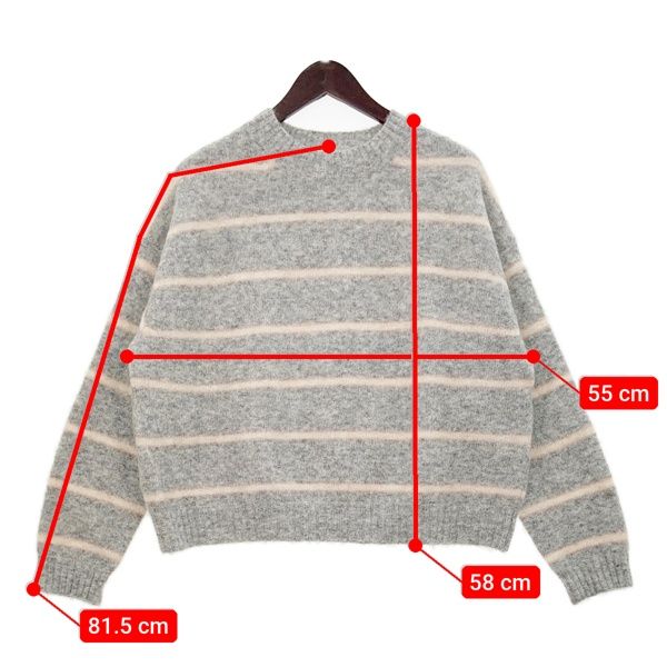 ネ*ル様 acne studios ボーダーニット Acne Studios アクネストゥディオス ニット セーター ボーダー FN-WN
