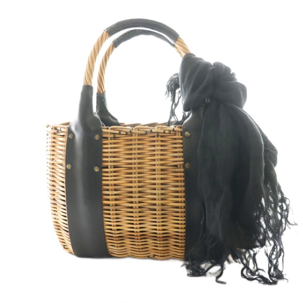 エバゴス EBAGOS オイルショルダーカゴバッグ バスケット ハンド