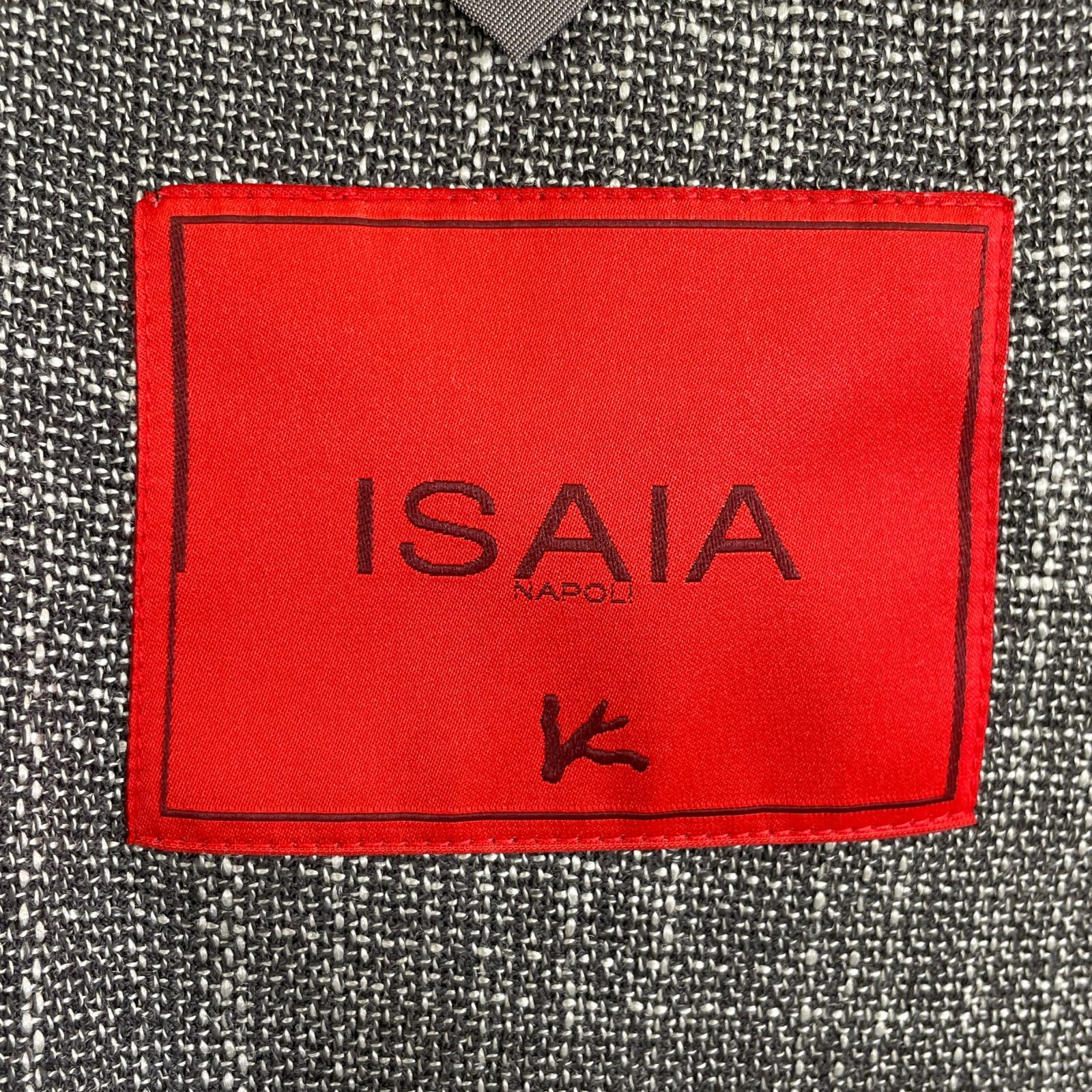 ISAIA イザイア ｸﾞﾚｰ ｳｰﾙｼﾙｸ SAILOR 3Bﾃｰﾗｰﾄﾞｼﾞｬｹｯﾄ 50 - メルカリ