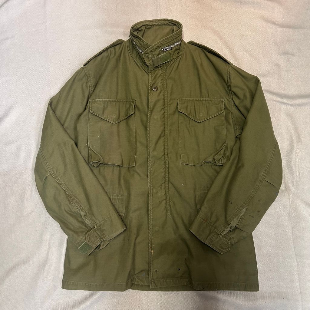 70s US ARMY M65 2nd S1R バック刺繍 field jacket フィールド 