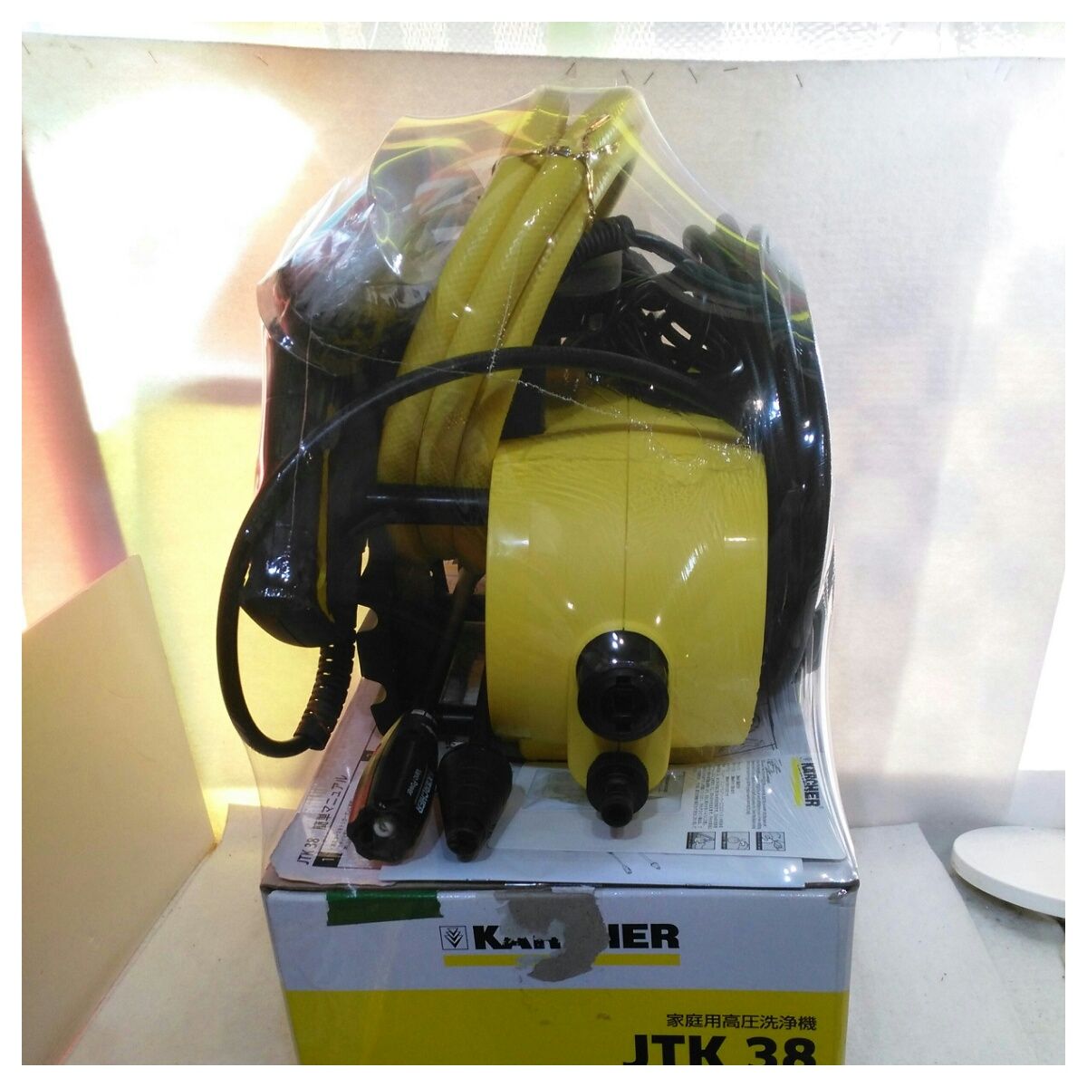 美品　KARCHER ケルヒャー　高圧洗浄機　JTK38 ジャパネット 未使用品】ケルヒャー 高圧洗浄機 ジャパネットオリジナルモデル JTK38