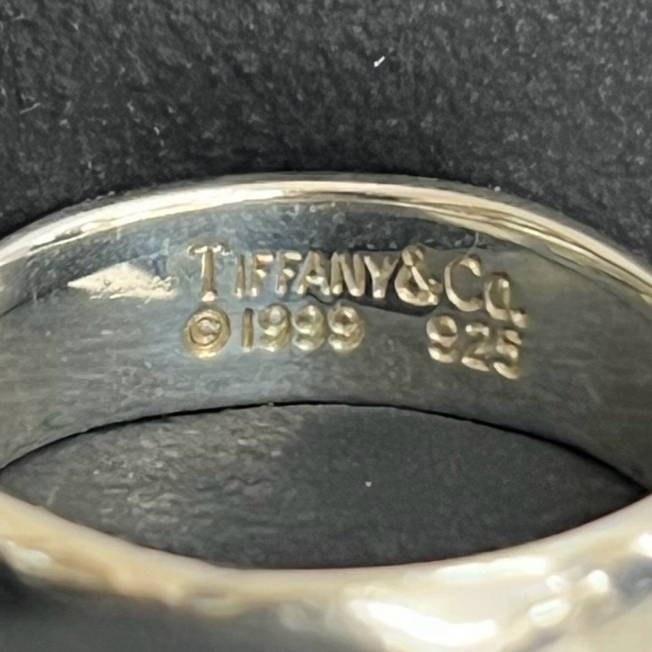 極 美品 TIFFANY&Co. ティファニー ナイフエッジ リング シルバー925