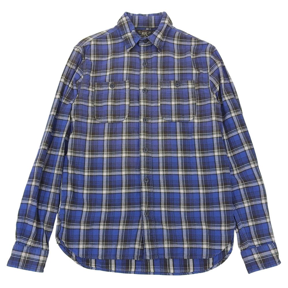 RRL ダブルアールエル 美品 オンブレチェック シャツ トップス メンズ