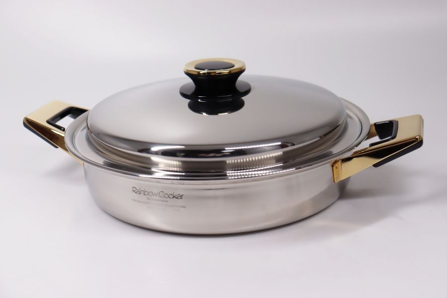 Tupperware タッパーウェア レインボークッカー 26㎝ 浅鍋 3L