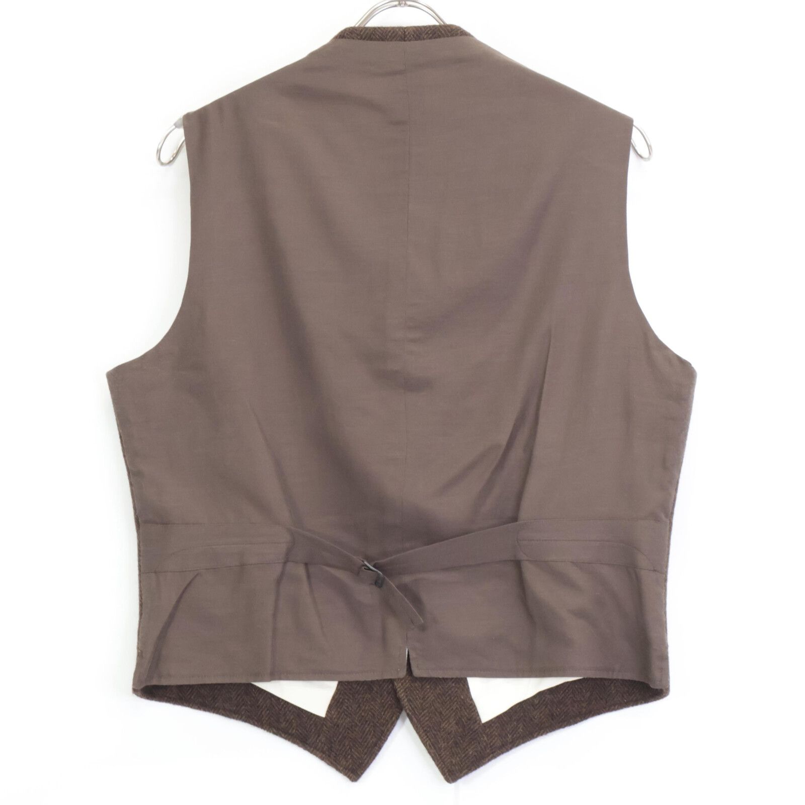 RRL ダブルアールエル ﾌﾞﾗｳﾝ ﾍﾘﾝﾎﾞｰﾝ ｳｰﾙ ﾍﾞｽﾄ 40S - メルカリ