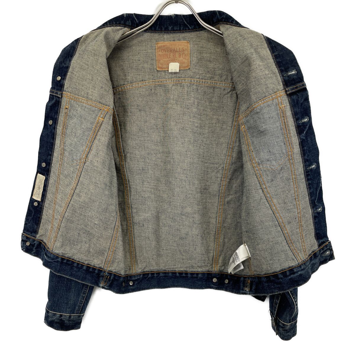 RRL アメリカ製 インディゴデニムジャケット 3rd S ダブルアールエル RRL アメリカ製 インディゴデニムジャケット 3rd S ダブルアールエル