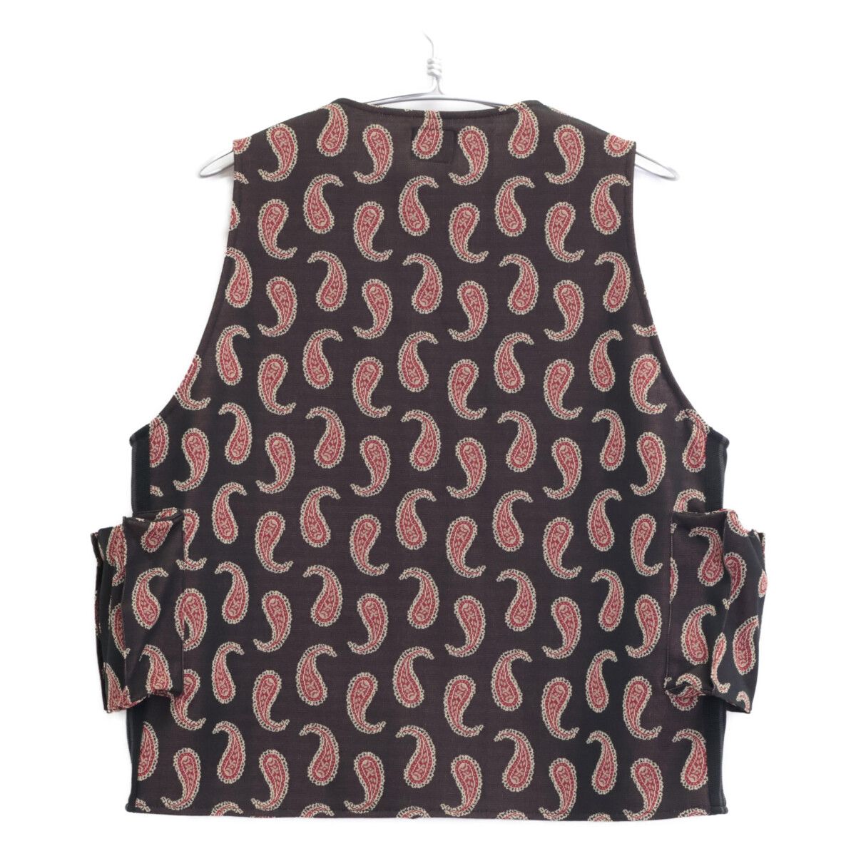 needles ニードルズ QV1513 ペイズリー柄 Radio Vest Poly Jacquard