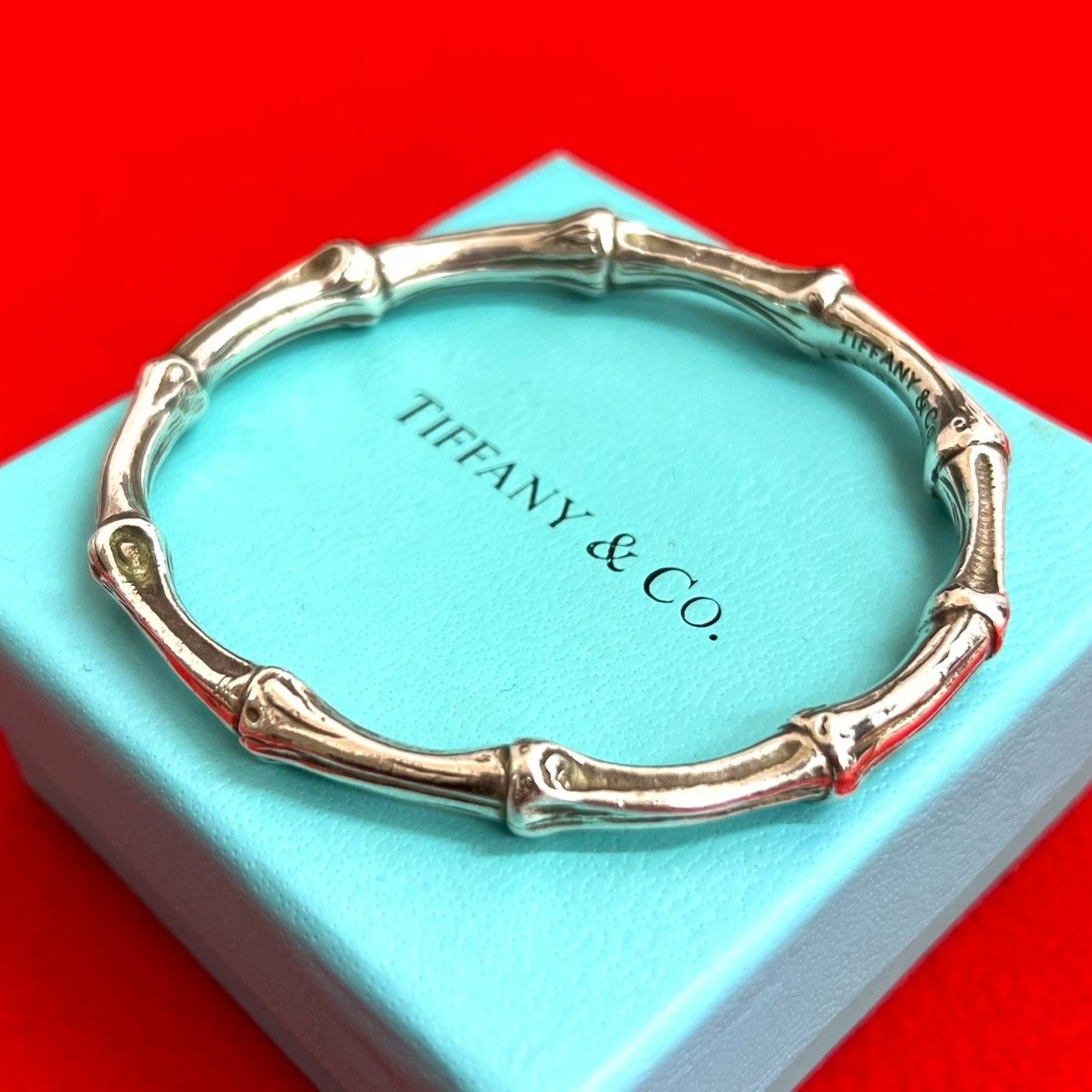 最終　TIFFANY＆CO. ティファニー　バンブー バングル 廃盤 楽天市場】【中古】【非常に良い】 TIFFANY&Co. ティファニー バンブー