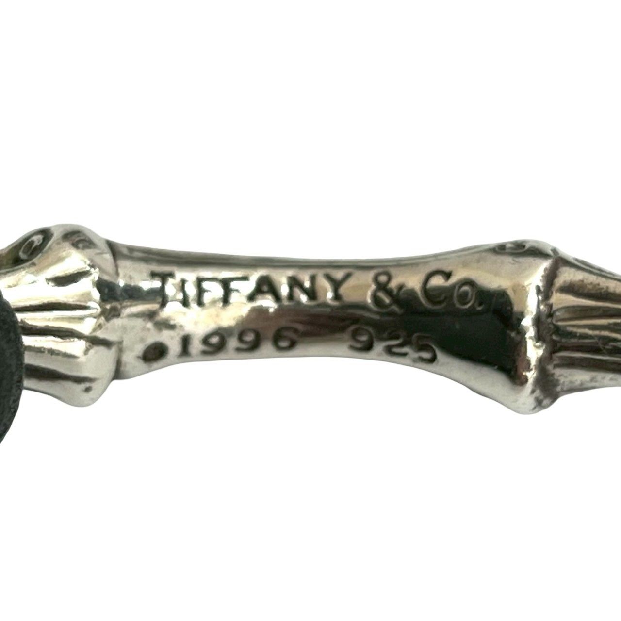 極 美品 希少品 TIFFANY&Co. ティファニー バンブー バングル シルバー