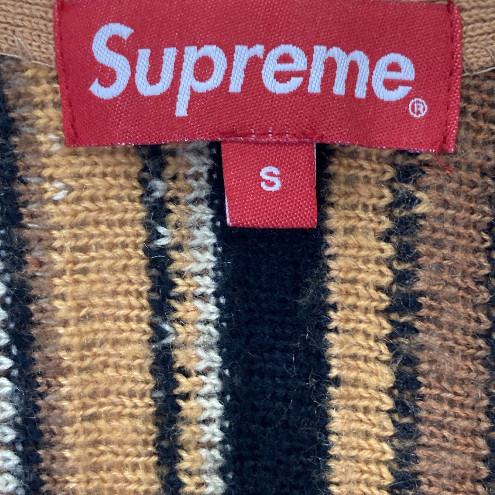 Supreme シュプリーム 【美品/国内正規】21SS Stripe Sweater Vest