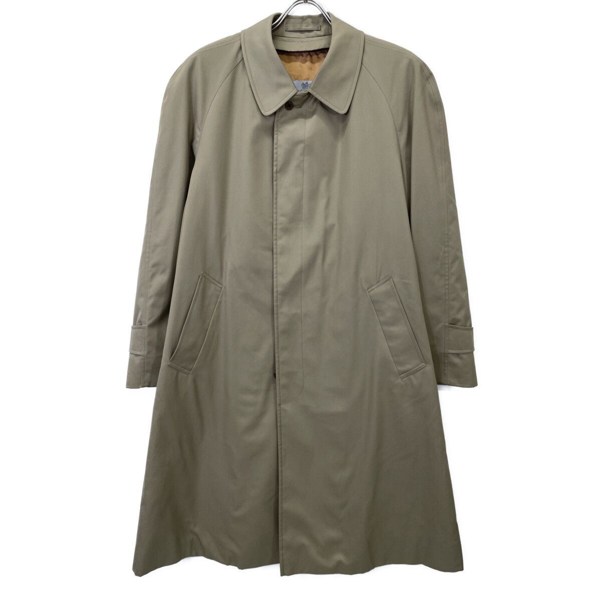 Aquascutum アクアスキュータム ﾍﾞｰｼﾞｭ ｽﾃﾝｶﾗｰｺｰﾄ 表記なし - メルカリ