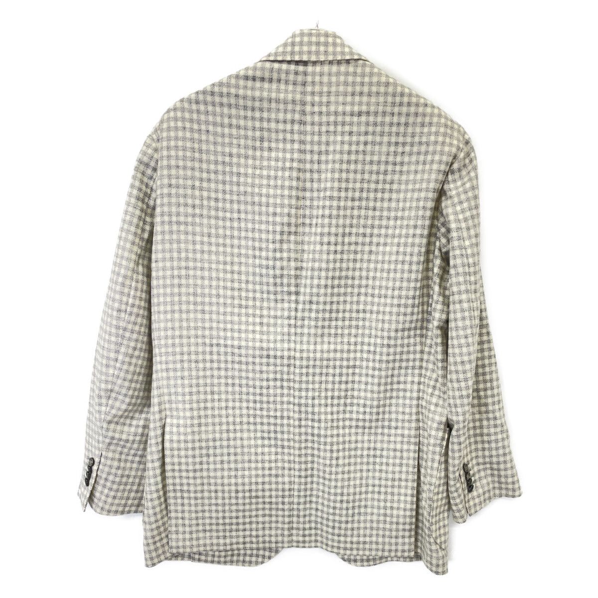 Sartorio サルトリオ SG5250 ｸﾞﾘｰﾝ×ｸﾞﾚｰ ｳｰﾙｱﾙﾊﾟｶ ﾁｪｯｸ柄 2B ﾃｰﾗｰﾄﾞ