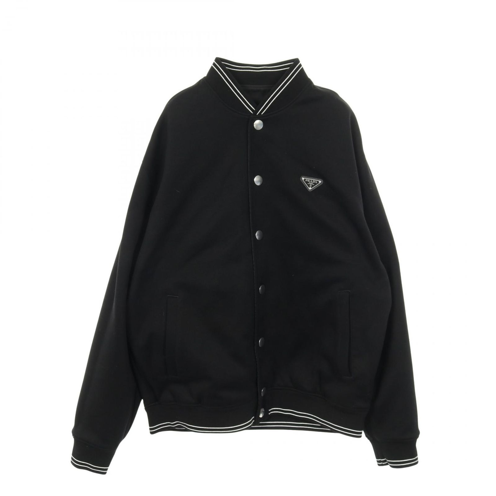 プラダ PRADA ブルゾン トライアングルロゴ RE-NYLON コットンフリース
