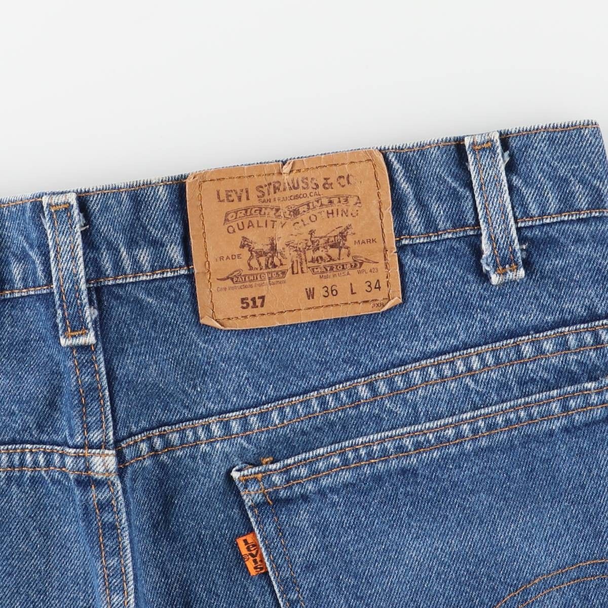 古着 80~90年代 リーバイス Levi's 20517-0217 オレンジタブ ブーツ