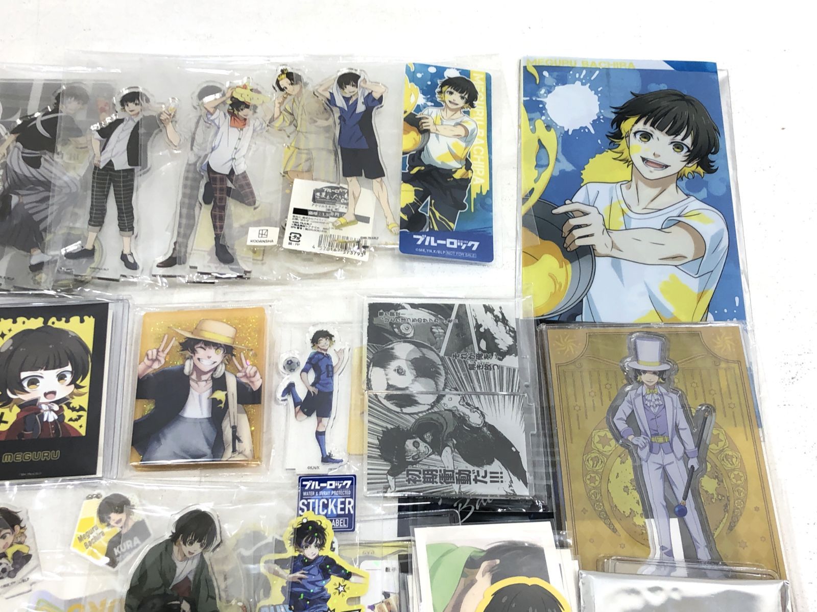 【匿名配送】ブルーロック 蜂楽 廻 グッズ セット 匿名配送】ブルーロック 蜂楽 廻 グッズ セット