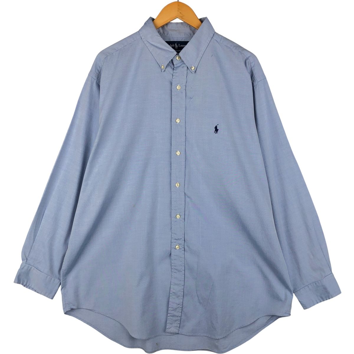 古着 ラルフローレン Ralph Lauren YARMOUTH 長袖 ボタンダウンシャツ 