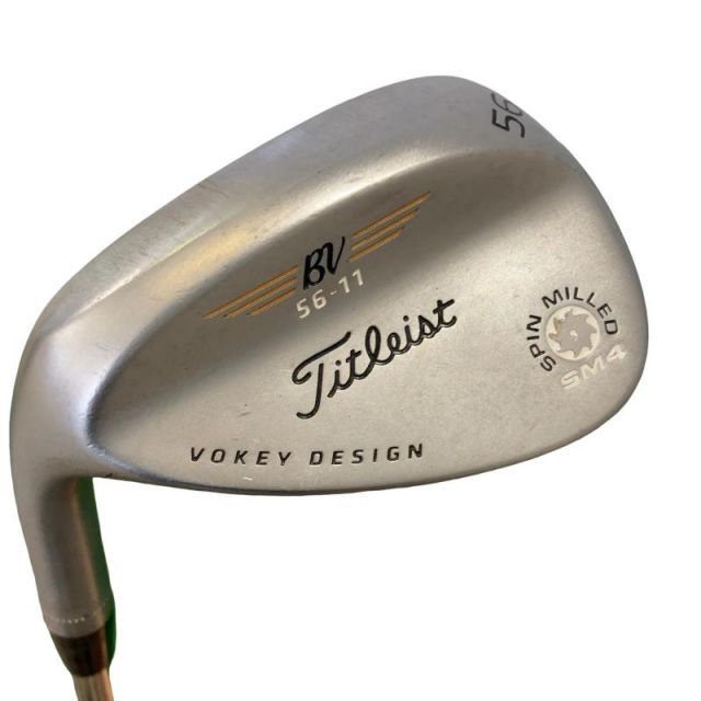 中古】 タイトリスト VOKEY SPIN MILLED SM4 ツアークロム 56°/11