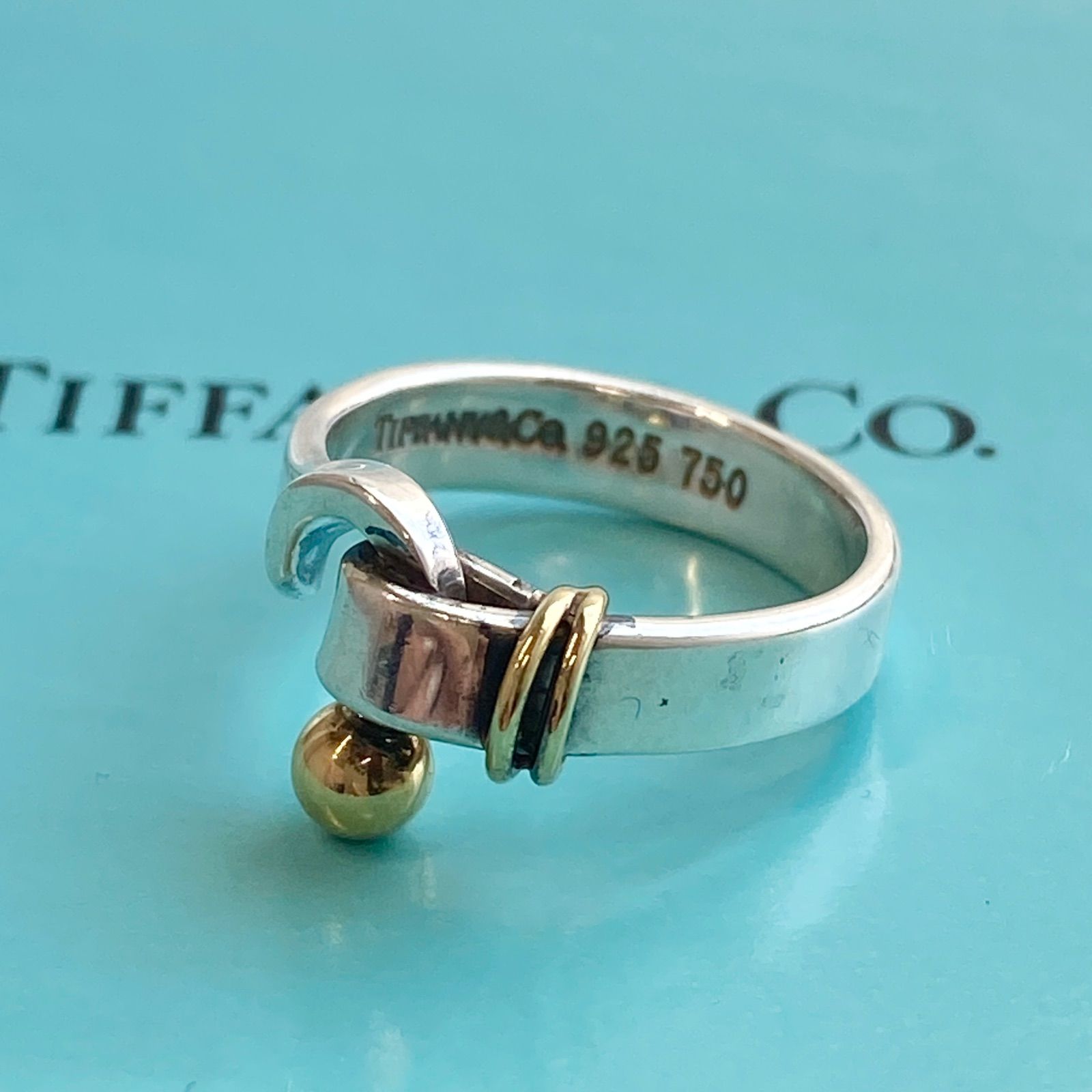 ティファニー TIFFANY & CO. フック＆アイ ラブノット リング 管理番号