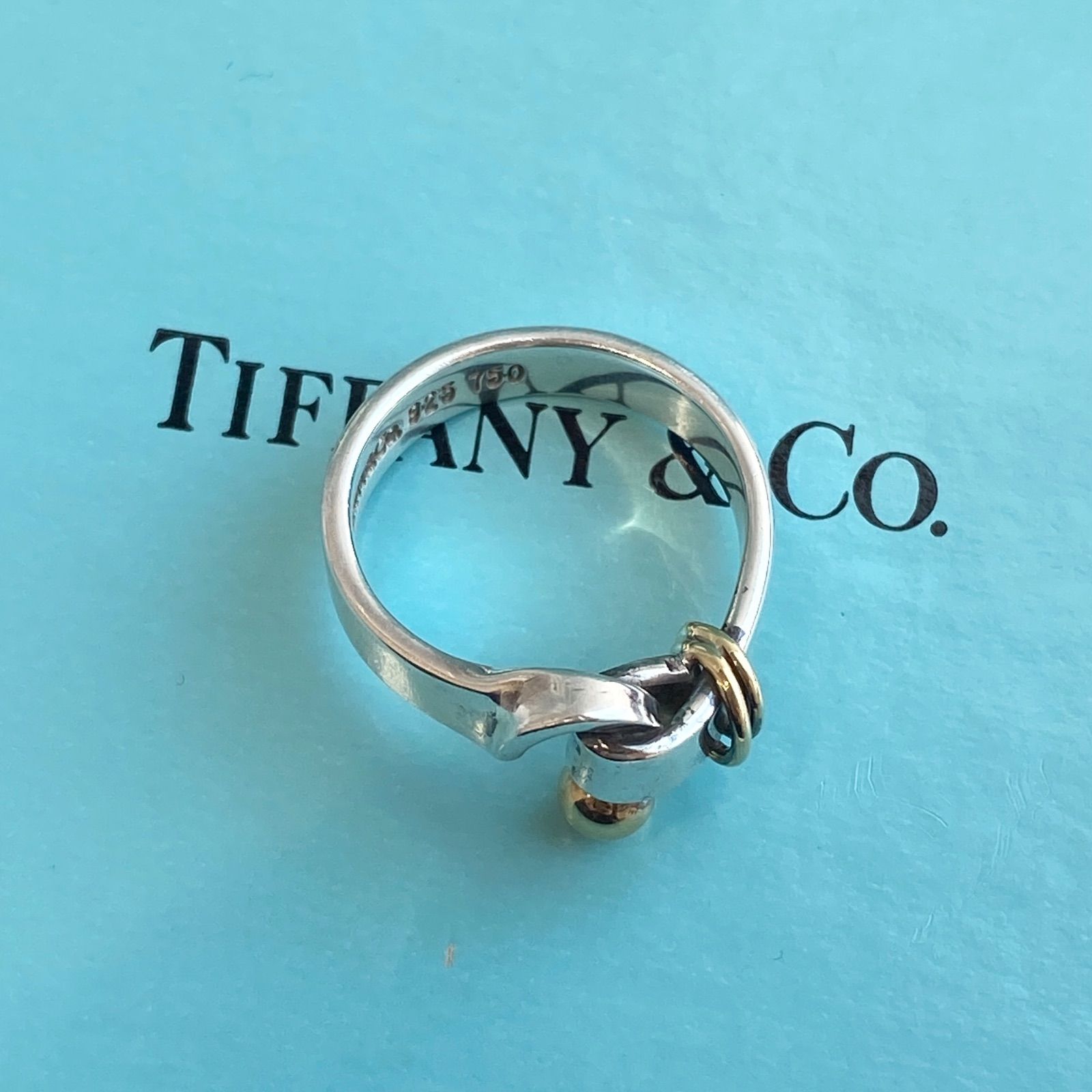 ティファニー　Tiffany ラブノットリング　フック&アイ ティファニー Tiffany ラブノットリング フック&アイ