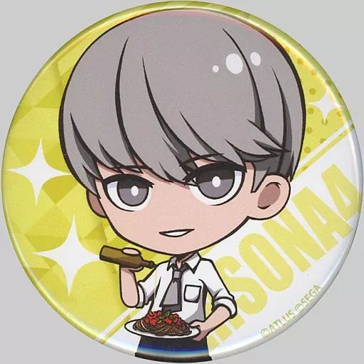 ペルソナ4 セガコラボカフェ　缶バッジ Amazon.co.jp: ペルソナ4 25th セガコラボカフェ 缶バッジ 鳴上悠