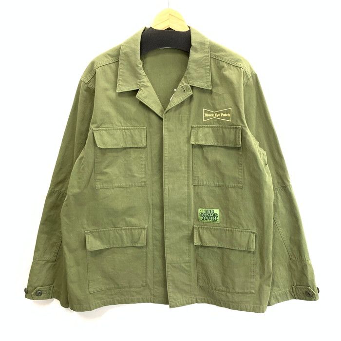 中古品】BLACK EYE PATCH×WASTED YOUTH ミリタリージャケット アウター