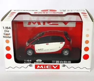 MIEV 1/64 ダイキャストモデル Amazon | 童友社 三菱 i-MIEV (1/64 ダイキャストミニカー 赤/白 塗装