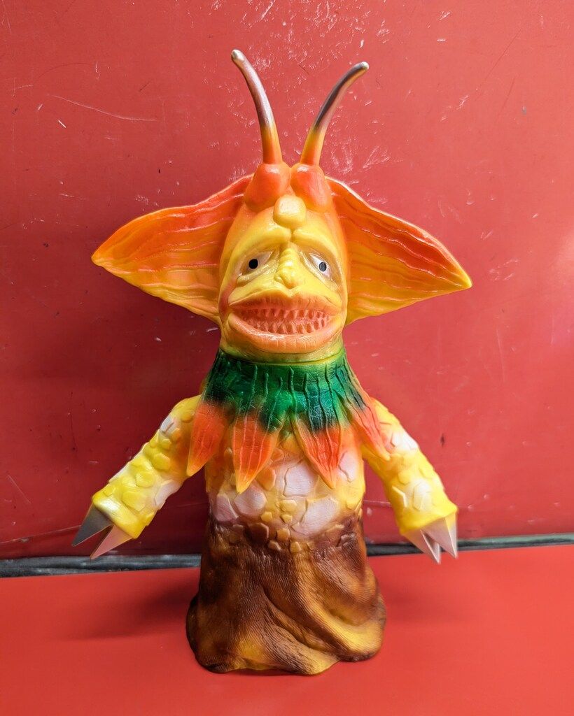 ベアモデル オール怪獣コレクション ヤメタランス(黄成型/茶&緑&黄