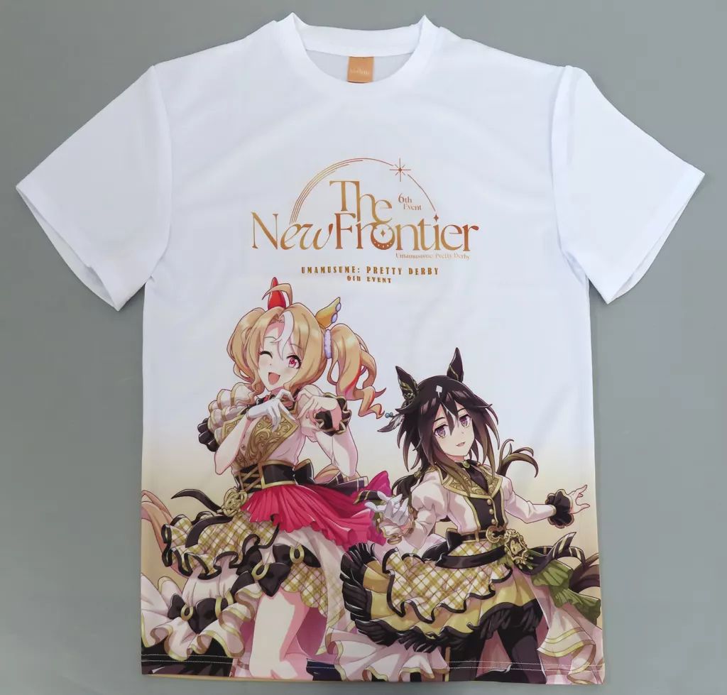 ウマ娘 プリティーダービー 6th EVENT パンフレット、Tシャツ、タオル ウマ娘 6th EVENT The New Frontier 公式Tシャツ ウマ娘6th EVENT