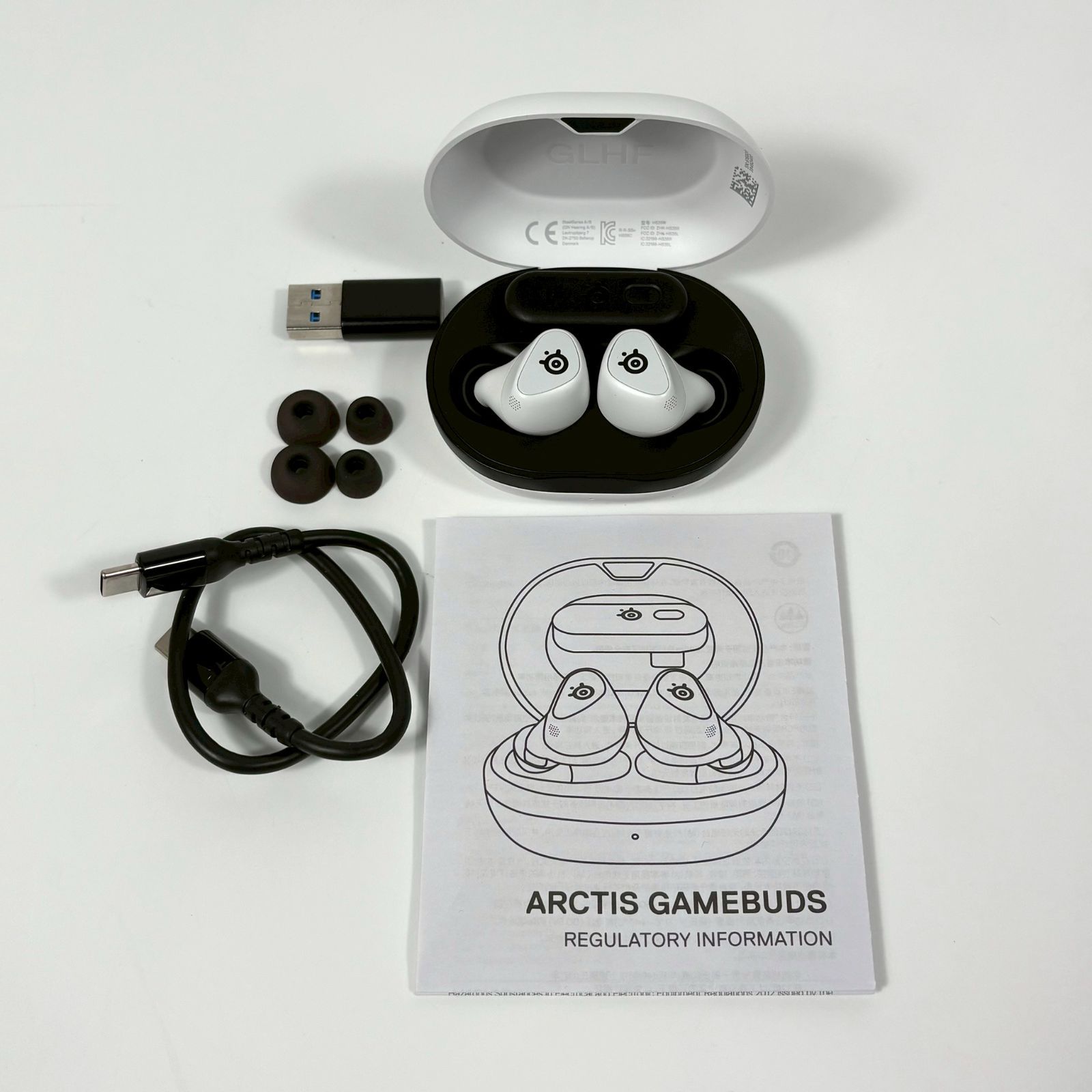 美品】 SteelSeries スティールシリーズ Arctis GameBuds ゲーミング