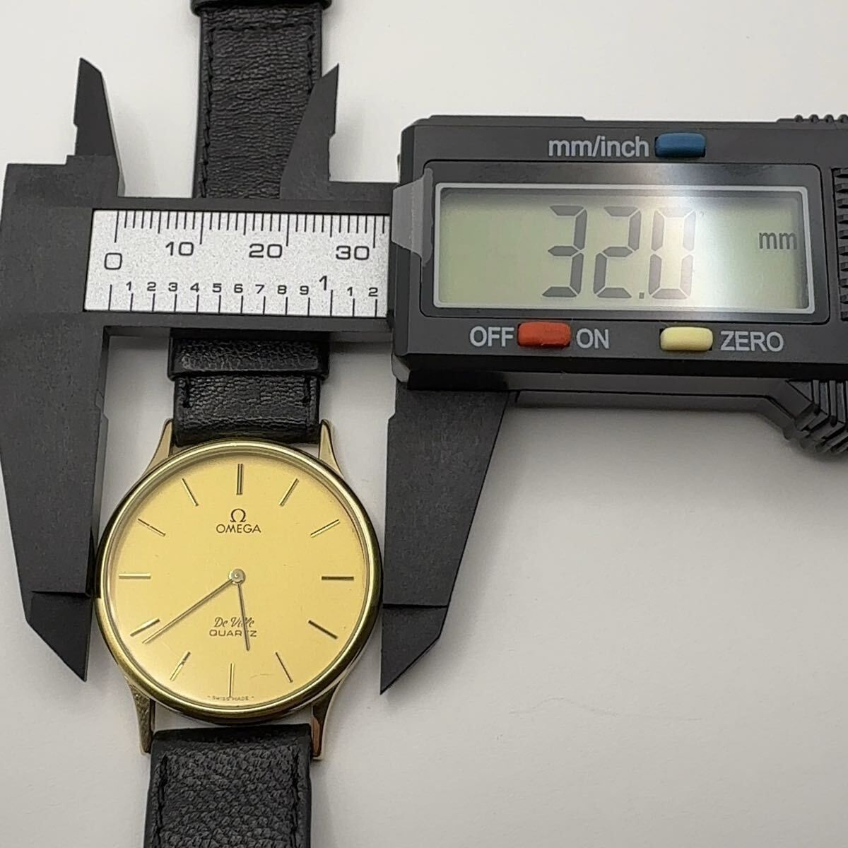 OMEGA オメガ De Ville デビル クォーツ プッシュ式リューズ 腕時計