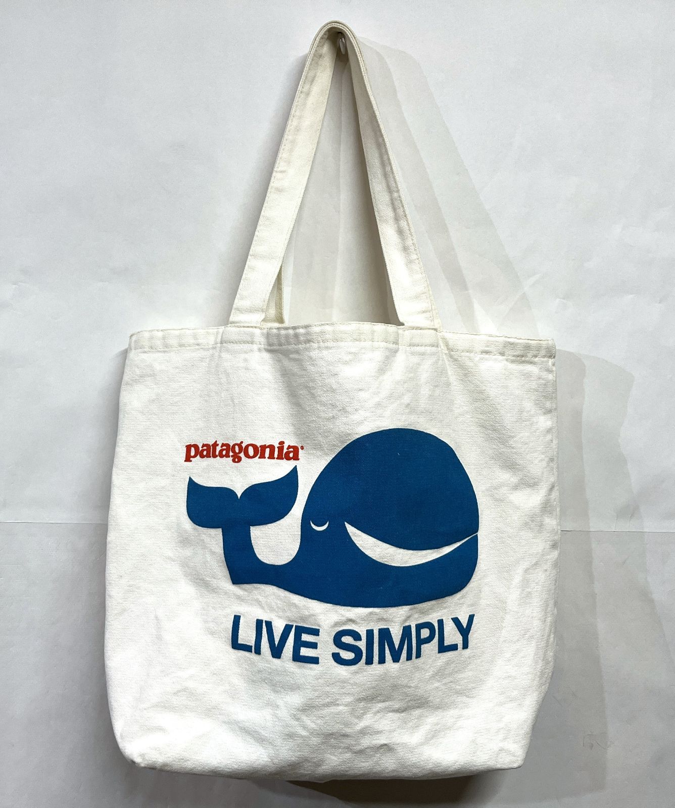 USA製 patagonia｜パタゴニア LIVE SIMPLY クジラ トートバッグ ハンド 