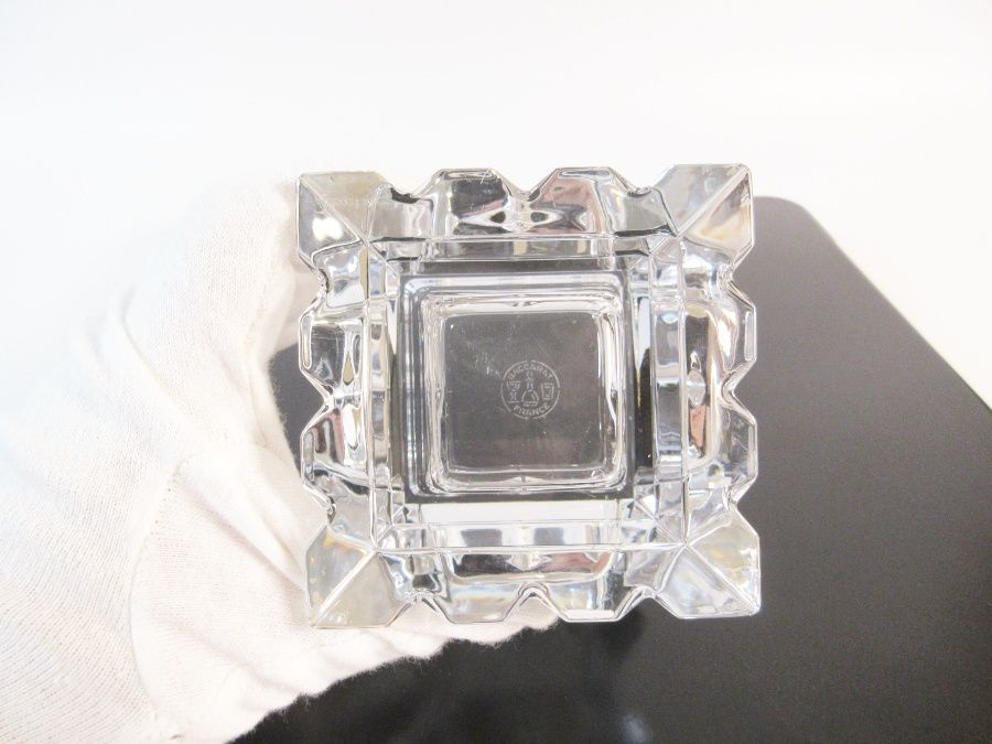 Baccarat バカラ アルルカン クリスタルフラワーベース 花瓶 スクエア