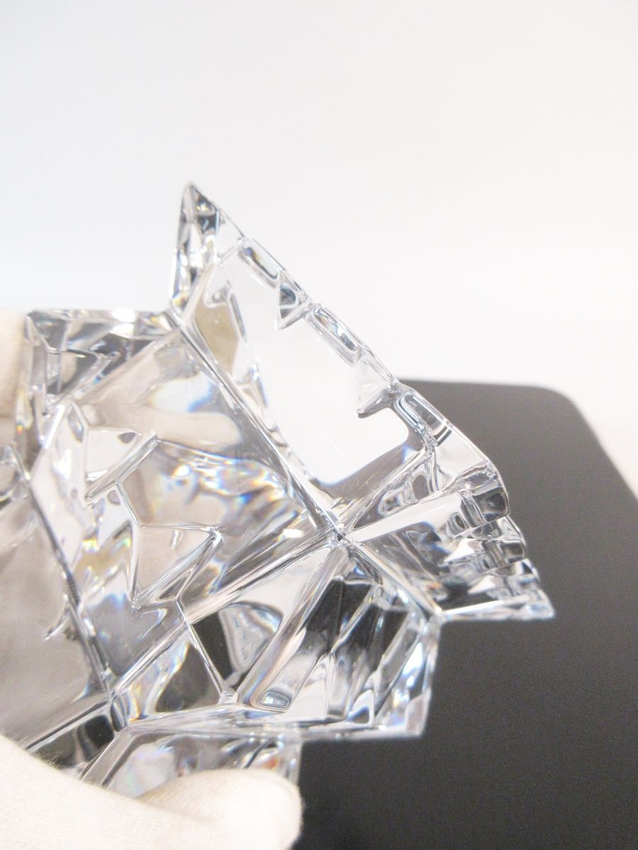 Baccarat バカラ アルルカン クリスタルフラワーベース 花瓶 スクエア