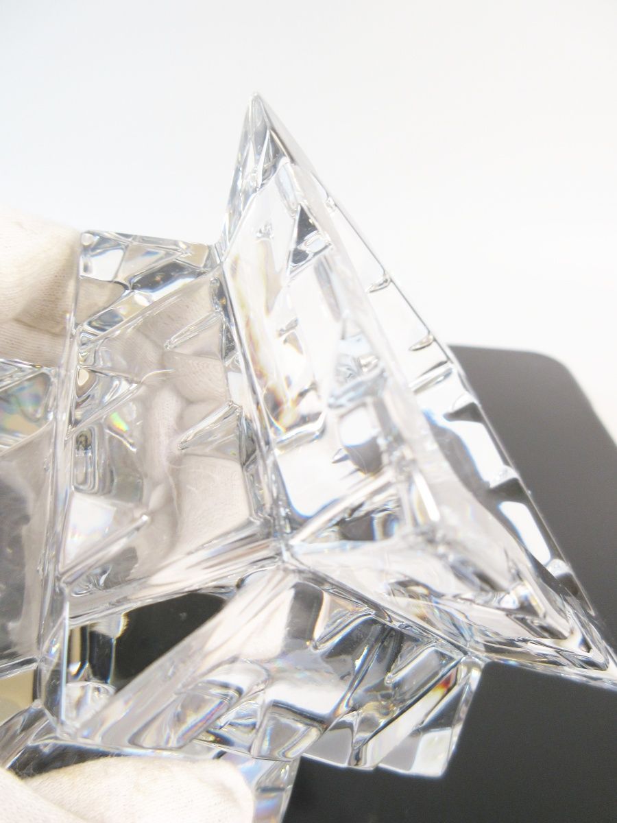 Baccarat バカラ アルルカン クリスタルフラワーベース 花瓶 スクエア