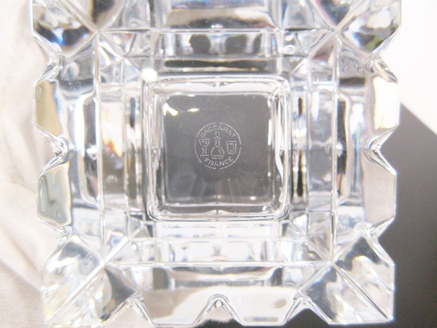 Baccarat バカラ アルルカン クリスタルフラワーベース 花瓶 スクエア