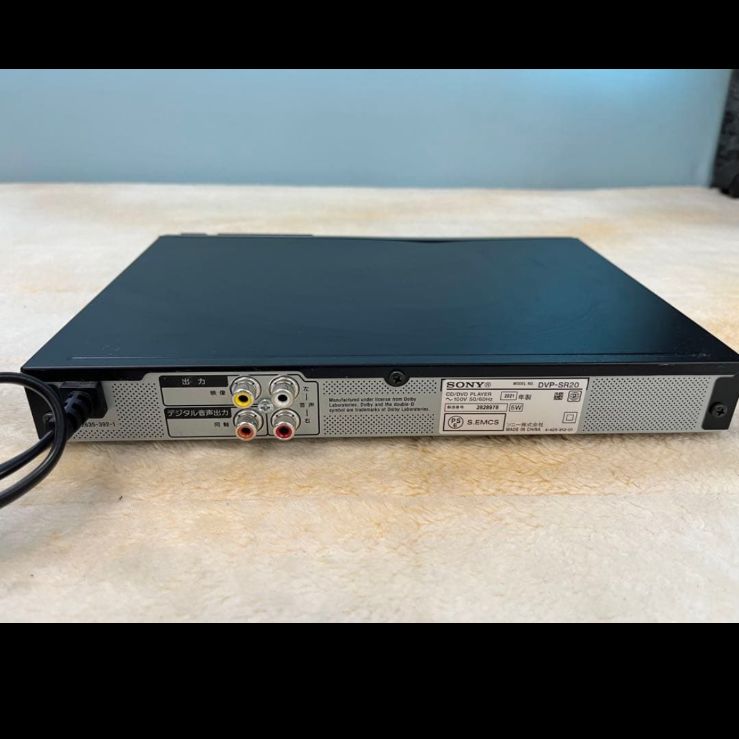 通電確認済み SONY ソニー DVDプレーヤー DVP-SR20 本体のみ - メルカリ