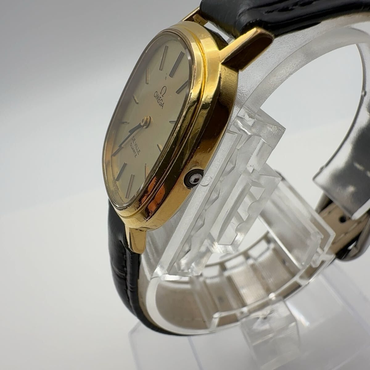 OMEGA オメガ De Ville デビル クォーツ プッシュ式リューズ 腕時計