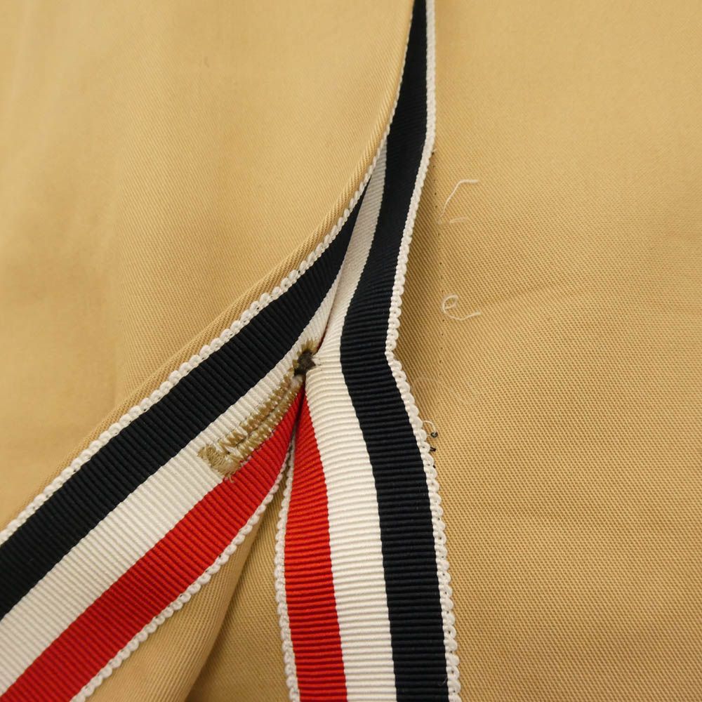 THOM BROWNE トムブラウン コットン トリコロール バルカラー コート